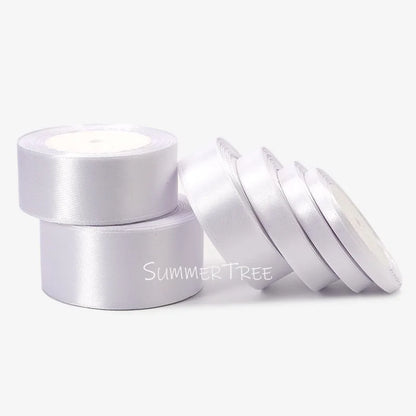 Satin Ribbon 25yards 6mm - 50mm Sash Gift Wrap Bow Handmade DIY Craft Halloween Christmas Wedding Birthday Party Decoration