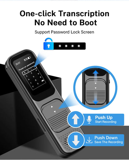 Deelife Professional Digital Voice Recorder With Playback MP3 Music Player 64G Noise Reduction small sound recorder