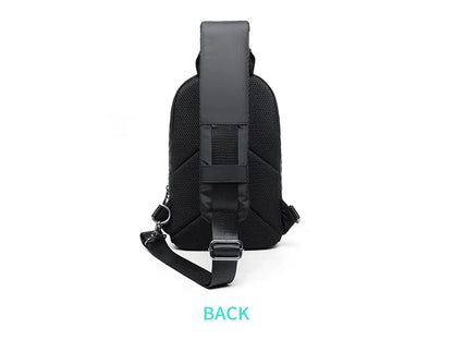 Waterproof Oxford Chest Bag for Men & Women – Lightweight Crossbody Sling