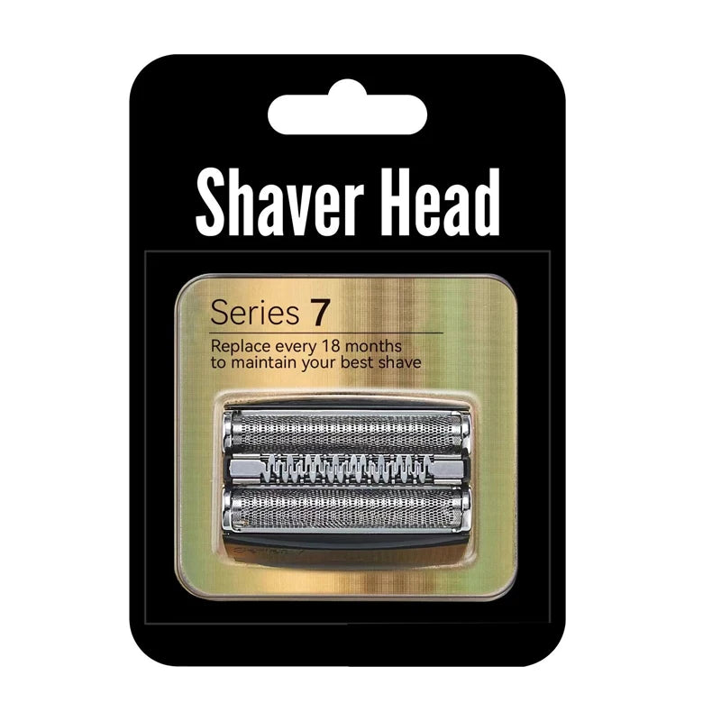 Electric Beard Shaving Replacement for Braun Razor Blade Series 7 70S 790cc 720 720s 740 Foil Shaver Head Cutter Head Mesh Cover