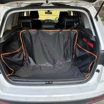 Car Trunk Pet Mat Extendable Waterproof Cargo Liner Removable Washable Anti Slip Scratch Proof Pad Universal Fit SUVs Sedans
