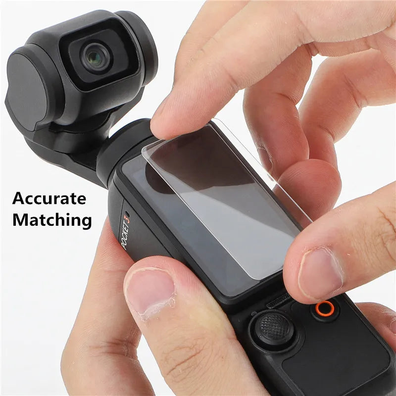 9H HD Tempered Glass for DJI OSMO Pocket 3 Screen Protector For DJI Pocket 3 Gimbal Camera Lens Protect Glass Accessories