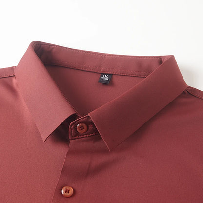 Men’s Ultra Stretch Short Sleeve Shirt – Breathable Business Casual