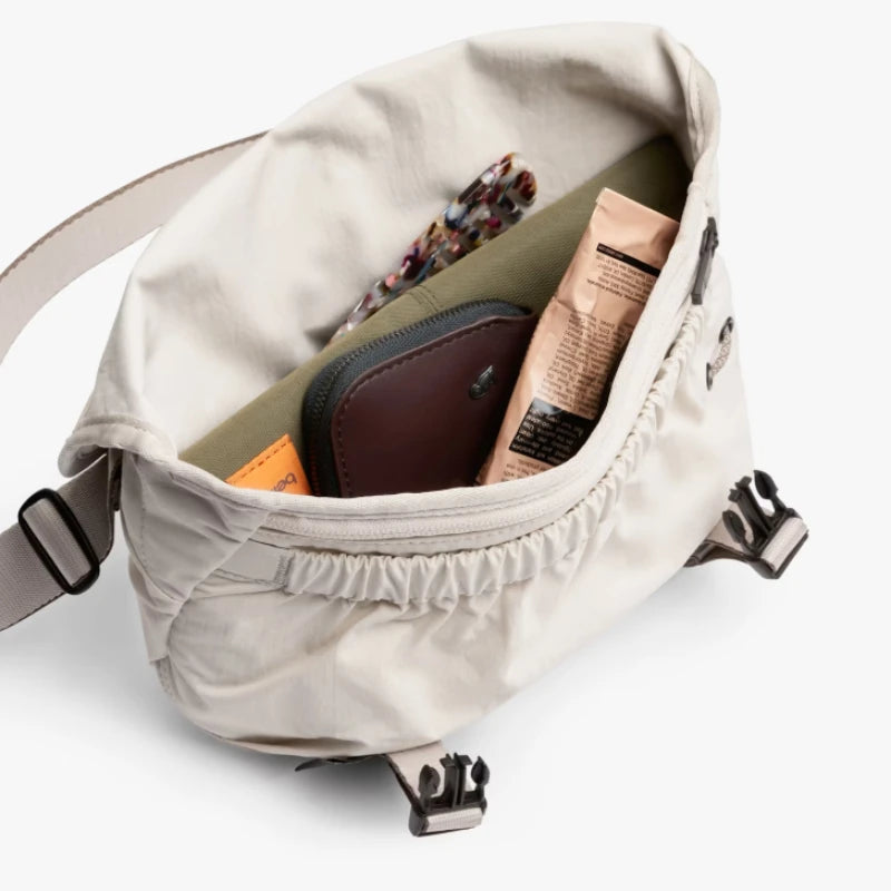 Cinch Messenger Bag 6L Ultra Lightweight Functional Crossbody Bag  Waterproof Nylon Shoulder Bag for Travel & Daily Use
