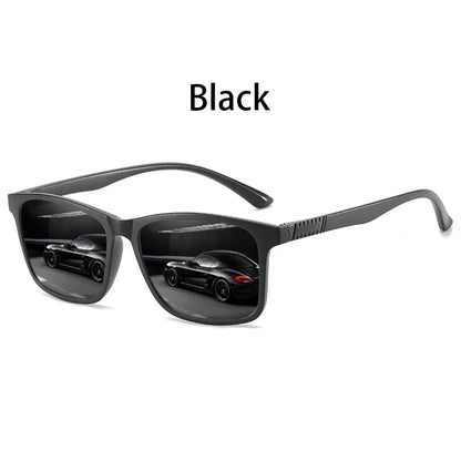 6 PCS Fashion Vintage Check Square Sunglasses Men Women Fishing Driving Luxury Brand Designer Sun Glasses Retro UV400 Eyewear