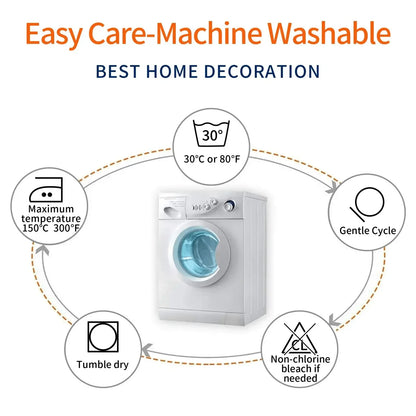 Moroccan ethnic cushion cover, short plush pillowcase 40x40 45x45 50x50 60x60, sofa decorative cushion cover, home decoration