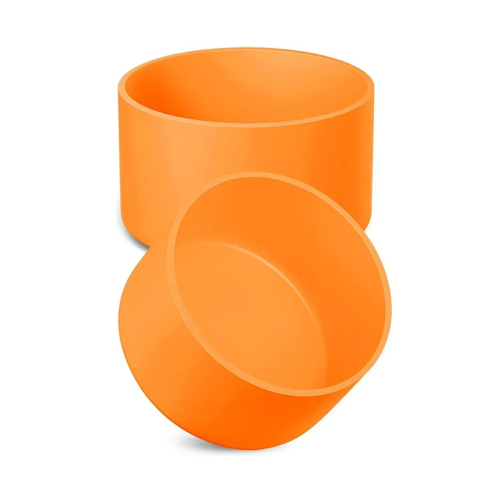 2Pcs Silicone Boot for Stanley Cup Accessories Tumbler Protective Cup Bottom Sleeve Cover Fits 30oz 40oz