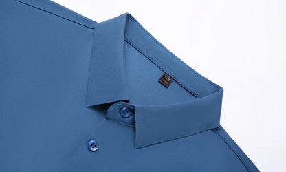 Men’s Ultra Stretch Short Sleeve Shirt – Breathable Business Casual