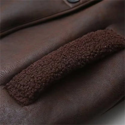 2024 Autumn New Women's Clothing Style Fashionable and Versatile Flip Collar Fur Integrated Double sided Jacket Coat