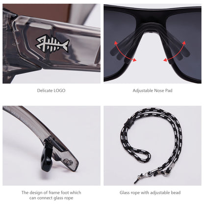 Bassdash Polarized Sports Sunglasses for Men Women Fishing Driving Hiking UV400 with Lightweight TPX Unbreakable Frame