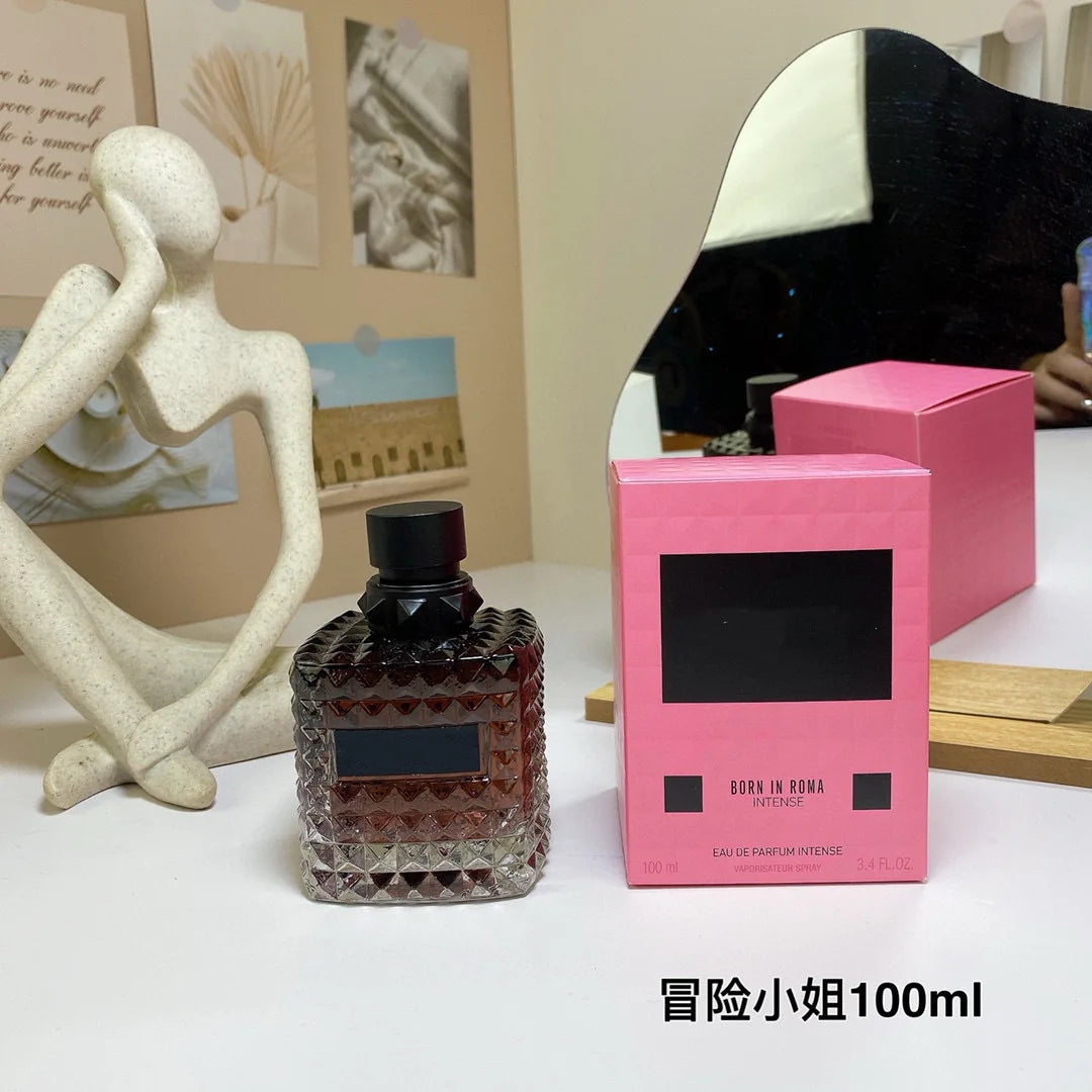 100ML Original Brand Perfume High-Quality Long Lasting Fragrance  Charming Lady Body Spray Men Women's Perfumes  Born in Roma