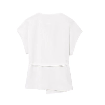 Women’s V-Neck Sleeveless Trouser Set – Summer Chic