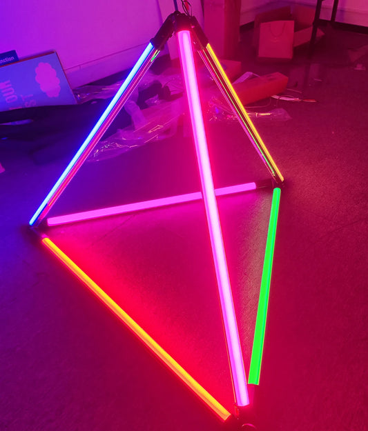 LUXCEO P120S RGB Full Color APP&DMX Light CRI95+ 2000~10000K 3000LM 30W Professional Photography Tube Stick for Photo Film Stage