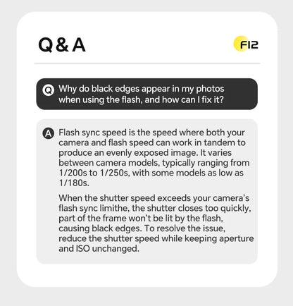 Ulanzi F12 Mini Camera Flash Speedlite GN12 6500K Standard Hot Shoe Mount for Sony Canon Nikon Panasonic Olympus DSLR Camera