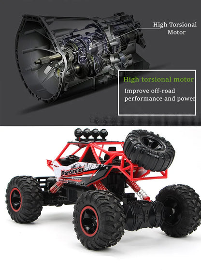 1:12 / 1:16 4WD RC Car 2.4G Radio Control Car Buggy Off-Road Remote Control Cars  Trucks Boys Toys for Children