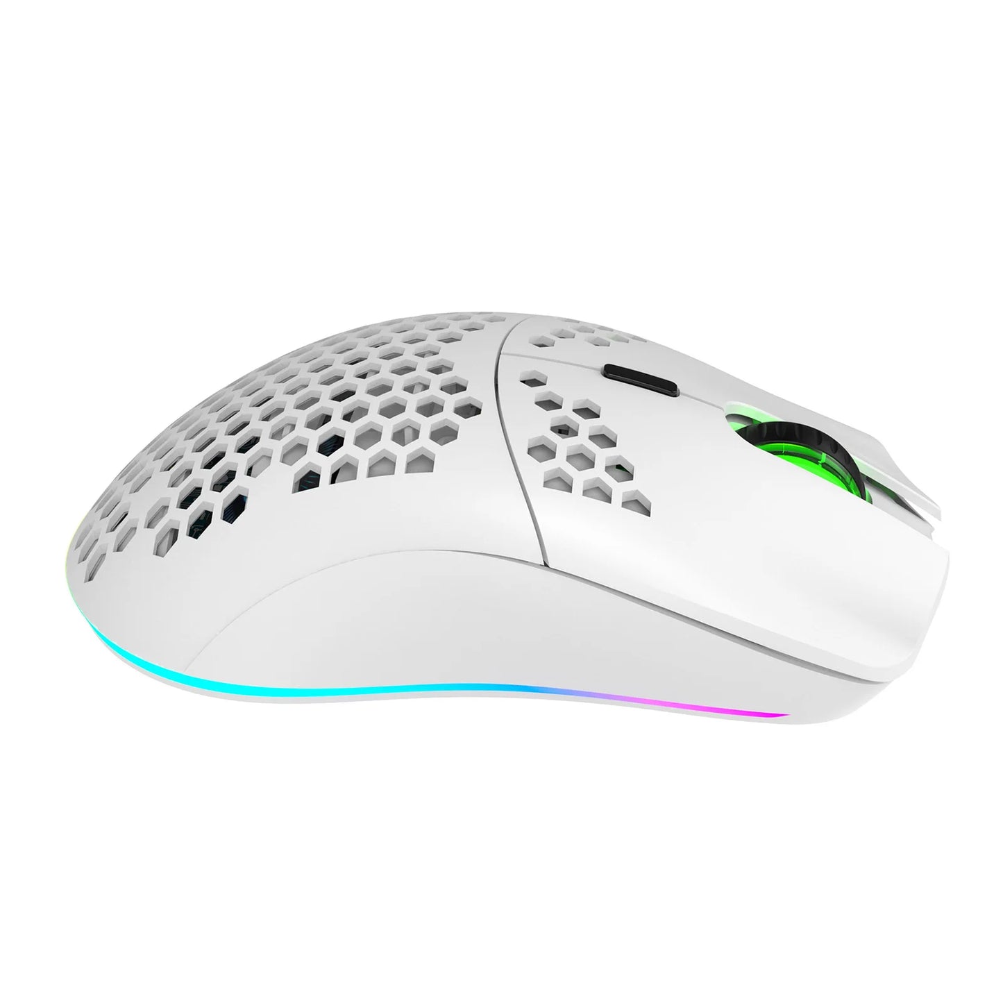 HXSJ T66 RGB 2.4G Wireless Gaming Mouse RGB Lighting Charging Mouse with Adjustable DPI Ergonomic Design for Desktop Laptop