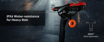 RAVEMEN Bike Light Set Bicycle LED Front Rear Head Rechargeable Lamp LS06(FR300+CL05) Headlight For Garmin Wahoo Taillight Set