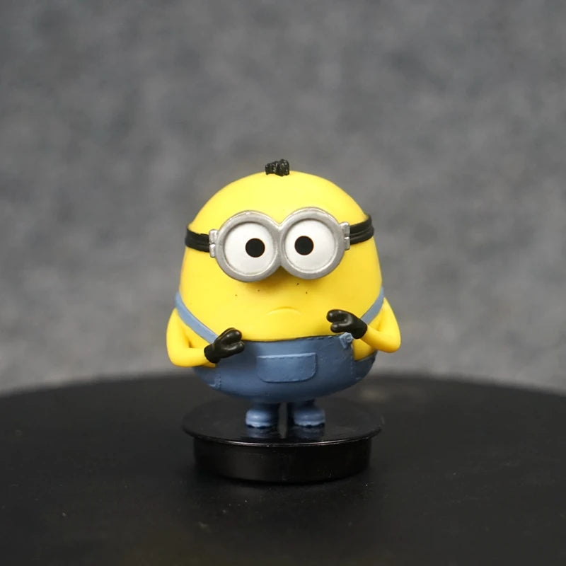 Cartoon Despicable Mes Agnes Gru Miniones Dave Stuart Action Figures Model Toys Cute Yellow Doll Desktop Ornaments Children Gift