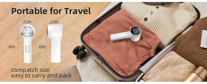 Fabric shaver rechargeable lint remover electric portable jumper remover LED displayRemoves pilling for clothes furniture sofas