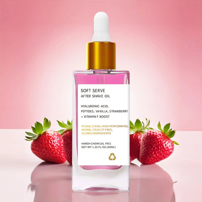 Strawberry Vanilla After Shave Oil women  Serve Shave Oil Truly After Shave OilFor Smooth Skin Moisturizes Soft﻿ Skin Care