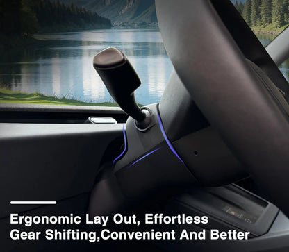 Catronics For Tesla Model 3 Highland Gear Shift Turn Stalks Gear Shifter Lever Signal Wiper Handle Shift Lever Car Accessories