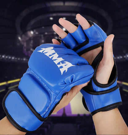 High-quality Training Gloves MMA and Martial Arts with Thickened Fingers Added Protection Flexibility Suitable for Adults Kids
