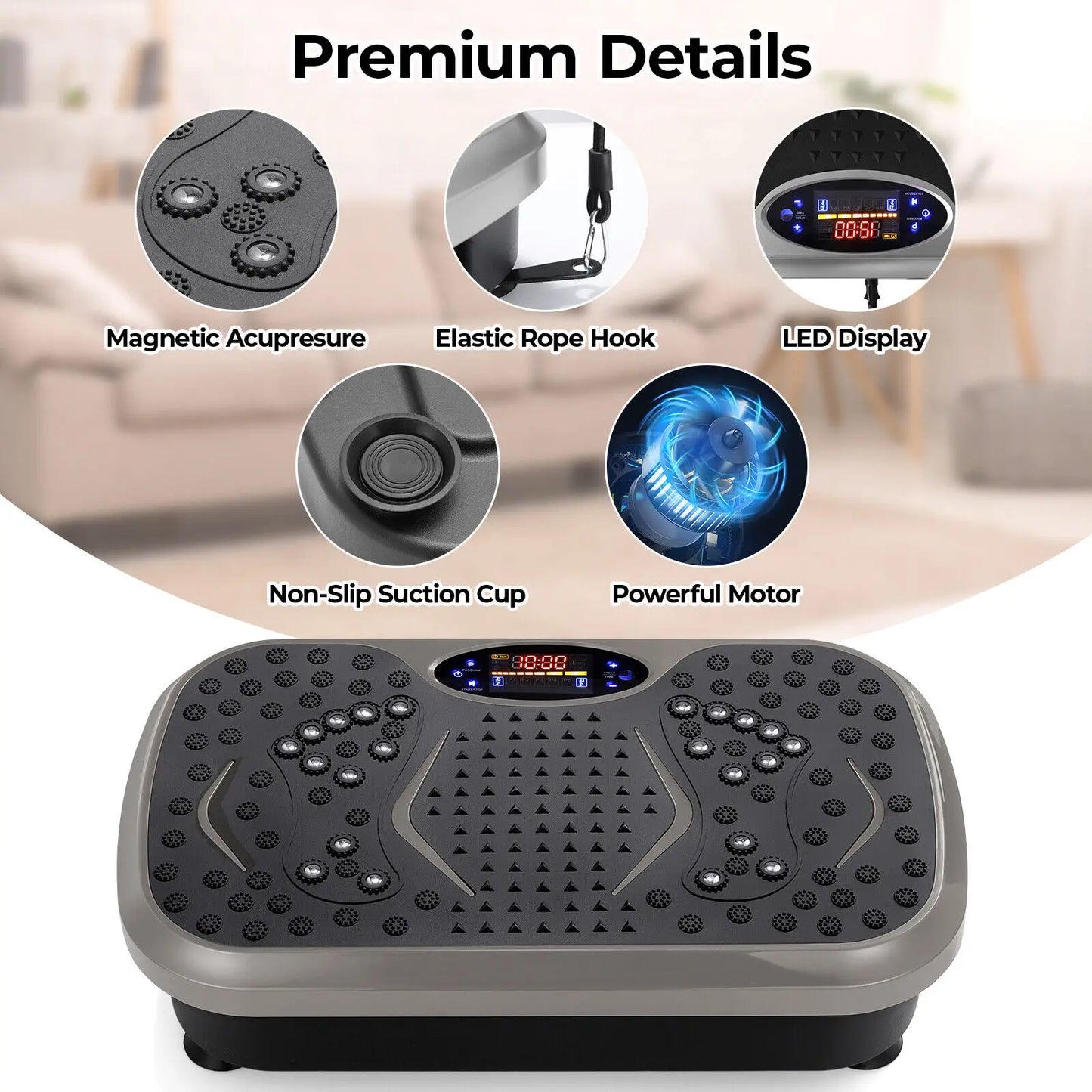 Vibration Plate Workout Machine for Weight Loss & Toning