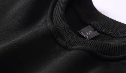 Christmas elk round neck pullover fall and winter men's casual long-sleeved cute Merry Christmas red sweater