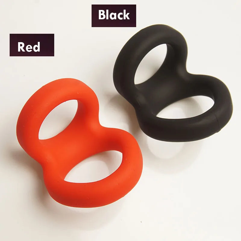 Liquid Silicone Penis Cock Rings, Scrotum Testicles Ball Stretcher,Sex Toys For Men Cockring,Delay  Ejaculation Penisring