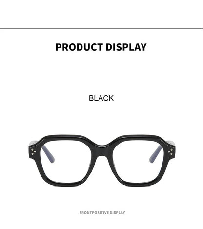 Retro Anti Blue Light Computer Glasses Frame Women Oversized Men Trendy Fashionable Stylish Eyeglasses Classic Spectacles Ouclos