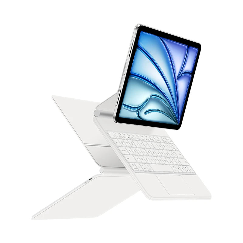 Magic Keyboard For iPad Pro 11 12.9 M4 2024 6th 5th 4th 3rd 2022 2021 2020 2018 M2 Air 4 5 10.9 10th Wireless Smart Cover Case