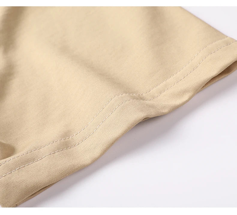 Top Grade 1.7% Mulberry Silk New Summer Brand Tops V Neck t Shirts For Men 2025 Short Sleeve Casual Fashion Mens Clothing