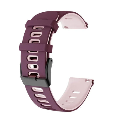 20mm/22mm Silicone Soft Strap For Garmin Active/Vivoactive 6 5/Venu 3 Sq/Forerunner 570 165 265 Band For Amazfit/HUAWEI Bracelet