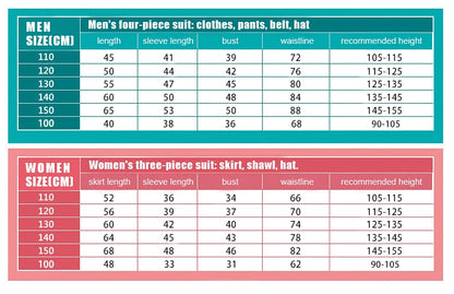 Christmas Dress Cosplay Costumes Santa Claus Costume X-Mas Clothing Outfit Set Dress/Pants Tops Hat Cloak Belt For Boys Girls