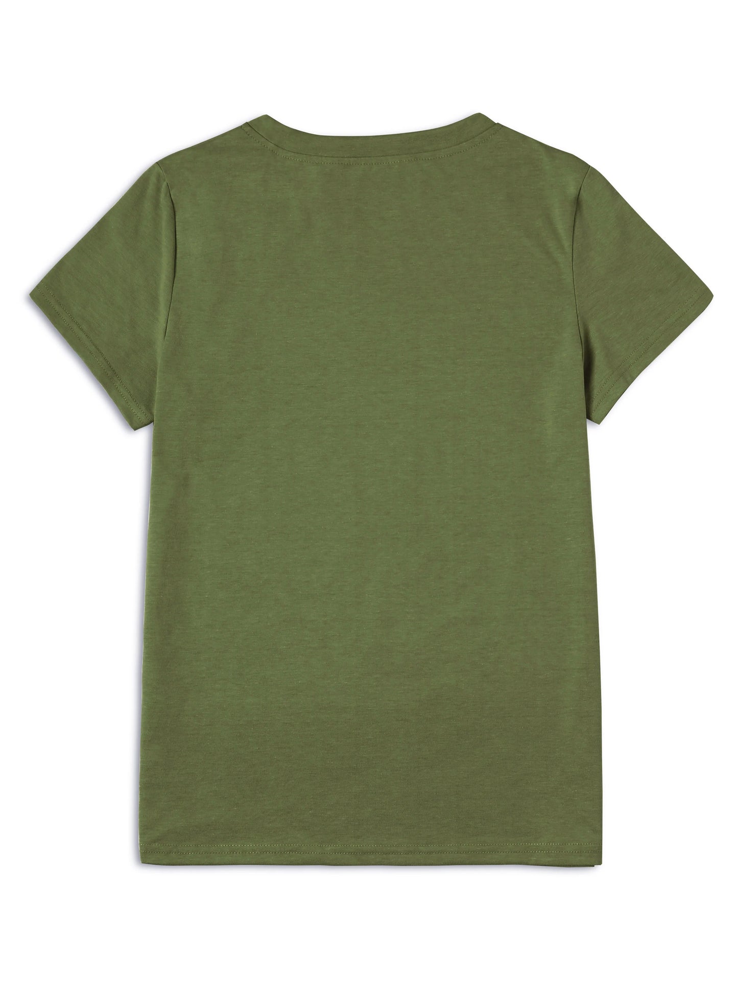 flower print t-shirt, short sleeve crew neck casual top for summer & sprng, women's clothing