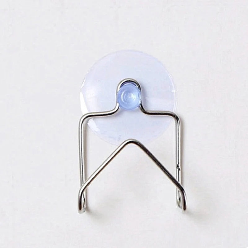 Houseeker Stainless Steel Drain Rack Suction Cup Cleaning Cloth Shelf Dish Drainer Sponge Holder Sink Kitchen Accessories