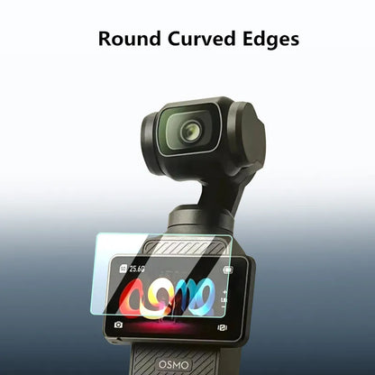 9H HD Tempered Glass for DJI OSMO Pocket 3 Screen Protector For DJI Pocket 3 Gimbal Camera Lens Protect Glass Accessories