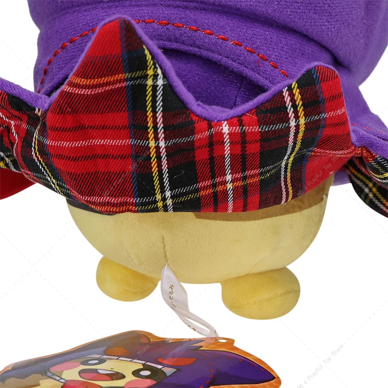 Pokémon Plush Halloween Pikachu Cos Mimikyu Hattrem Full Belly Mode Morpeko with Gengar's Cloak Doll Halloween Christmas Gift