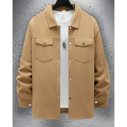 Men’s Smart Casual Lightweight Jacket – Spring/Autumn Streetwear | Harajuku Style