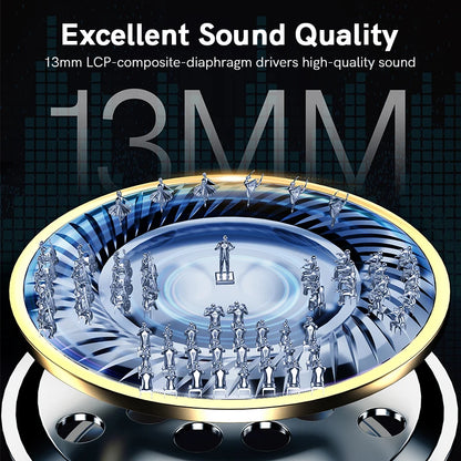 NEW QCY T20 Bluetooth 5.3 TWS Wireless Earphones 68ms Low Latency Earbuds 13mm Driver HIFI Headphones 4 Mics+ENC HD Call