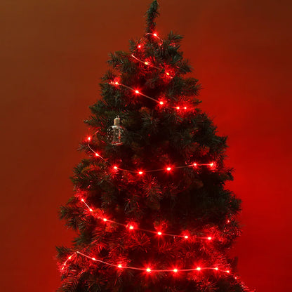 5M/10M/15M/20M RGBIC USB Sting Light Bluetooth APP DIY LED Fairy Lights Garland Decoration for Christmas Wedding Birthday Party