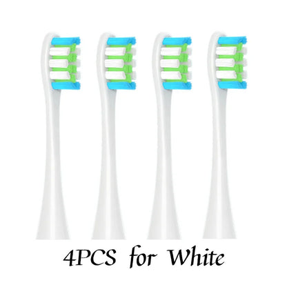 2/4/6PCS Soft Replacement Heads For Oclean X/ X PRO/ Z1/ F1 Blue Brush Heads DuPont Sonic Toothbrush Vacuum Bristle Nozzles