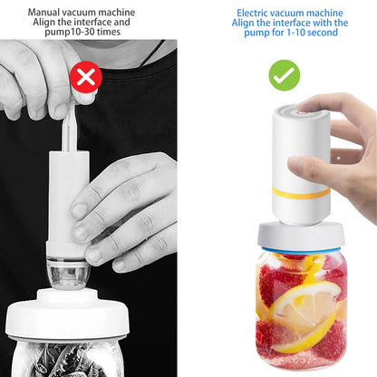 Portable Handheld Vacuum Sealer Pump Electric Vacuum Machine for Inflatable Cushions mini air pump Travel Storage Gadgets