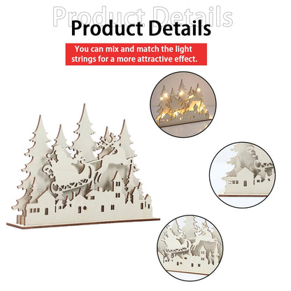 DIY Christmas Tee Wooden Ornament Christmas Decoration for Home 2025 Pendant Xmas Ornaments Navidad Natal New Year Gift 2026