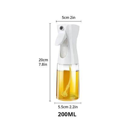 200ml/300ml Kitchen Oil Spray Bottle – Olive Oil Dispenser for Cooking & BBQ