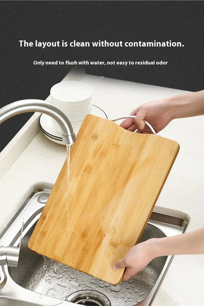 Bamboo Cutting Board – Charcuterie, Meat & Veg Prep Block