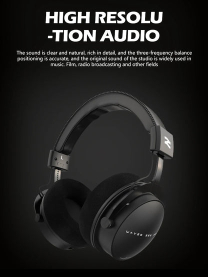 TALOMEN W550X Corded Studio Headphones Stereo Professional DJ Headphones Over-Ear Monitor Headphones with Detachable Cable Gift
