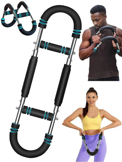 Adjustable Arm & Chest Expander – Upper Body Strength Trainer for Home & Travel Workouts
