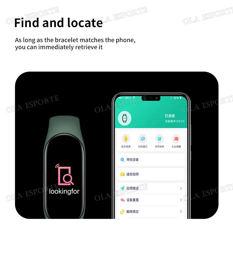 M7 Smartwatch Heart Rate Blood Pressure Monitoring Smart Watch Men Women Fitness Tracker Watch Waterproof Sports Smart Wristband