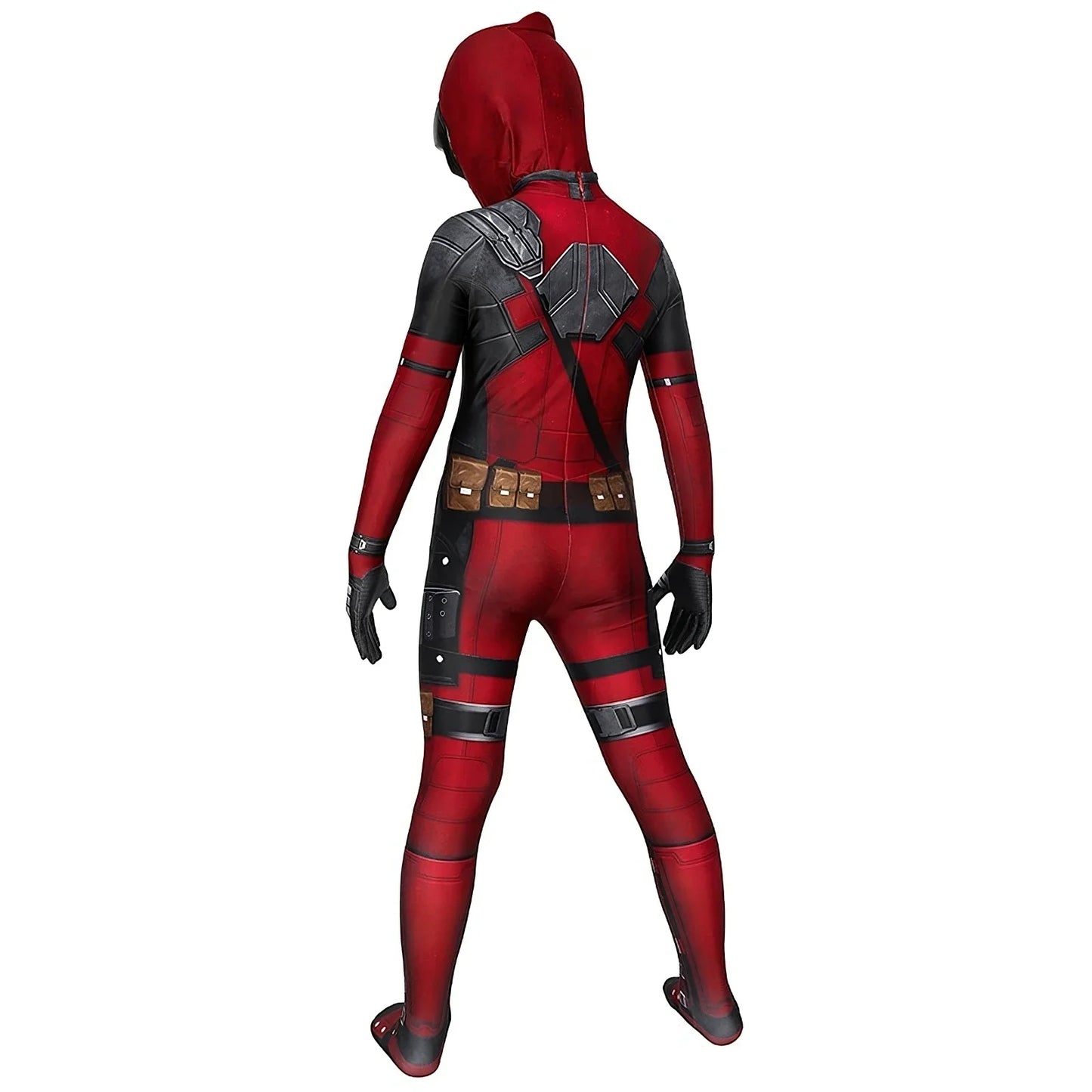 Deadpool Costume Kids Superhero Deadpool Child Cosplay Costume Swords Kids Jumpsuit Deadpool Costume For Children Halloween Suit
